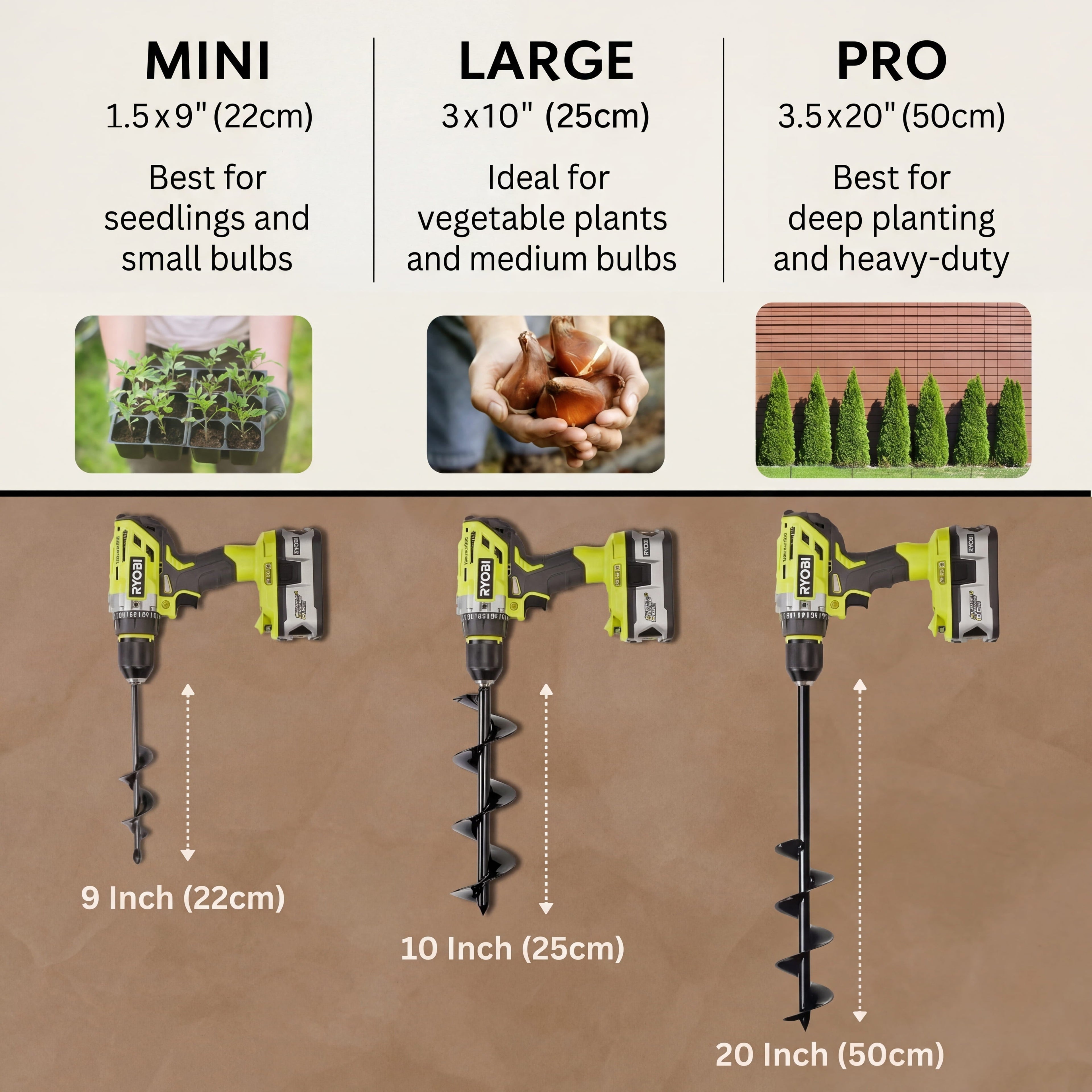 Eazy Garden® - Planting Auger
