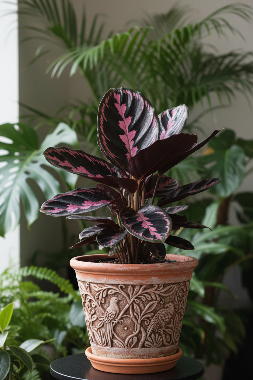 Calathea 'Dottie' - 4" Pot - NURSERY POT ONLY