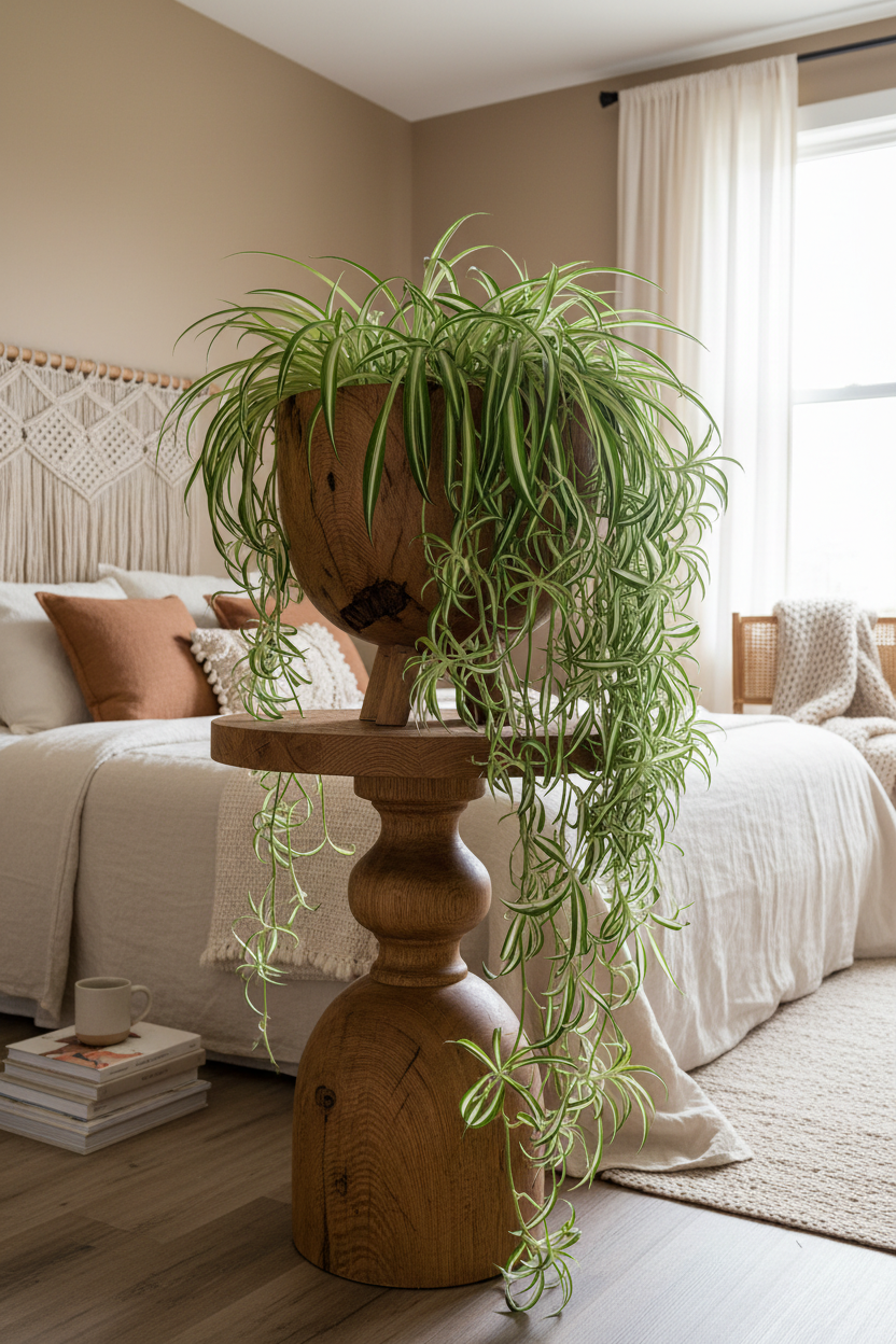 Spider Plant Hawaiian - 4" Pot - NURSERY POT ONLY