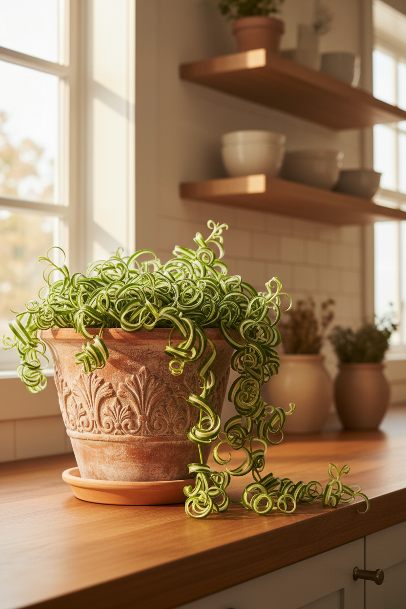 Spider Plant Hawaiian - 4" Pot - NURSERY POT ONLY