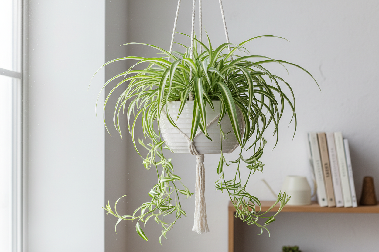 Spider Plant Hawaiian - 4" Pot - NURSERY POT ONLY